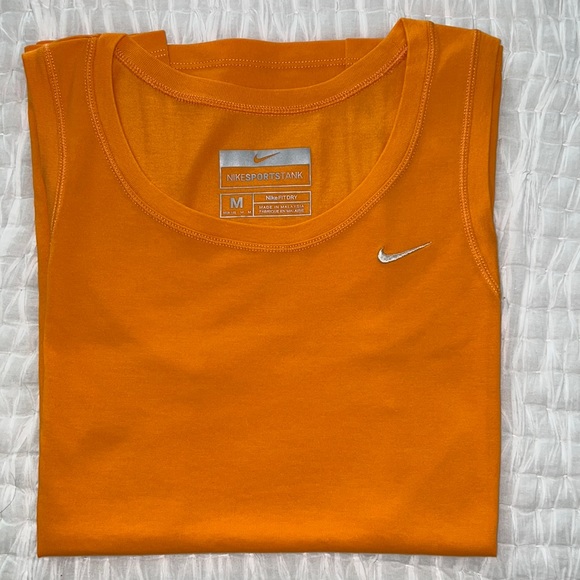 Nike orange sports tank dry fit size medium - Picture 1 of 6